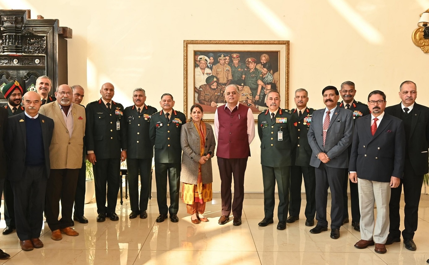 Chief of Army Staff of the Indian Army General Upendra Dwivedi 