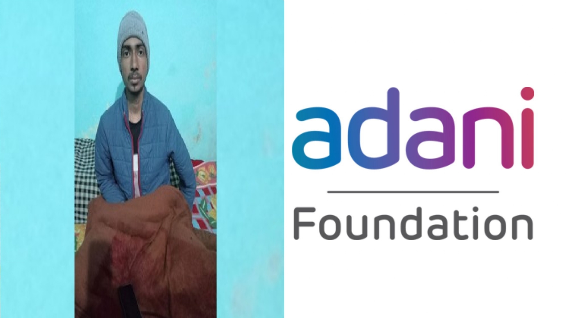 Adani Foundation helps student