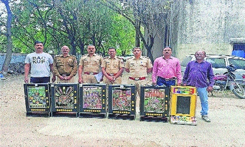 MIDC Butibori police bust casino in Tembhri village - Vimarsana News