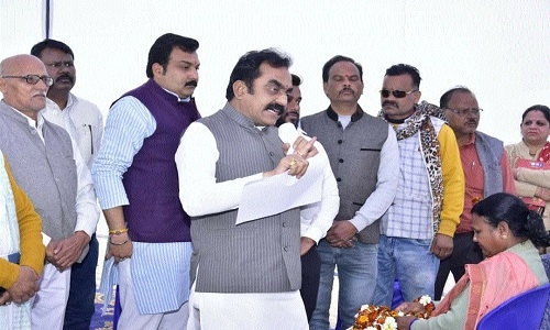 Minister Rakesh Singh keeps his word... - Vimarsana News