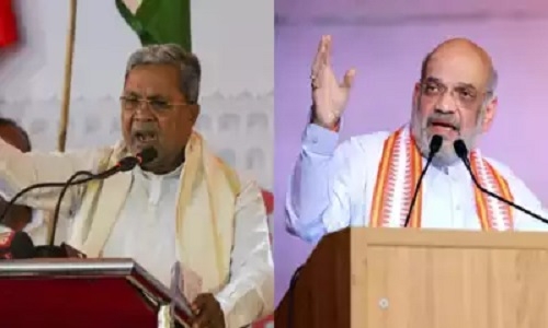 Karnataka CM challenges Amit Shah