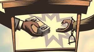 bribery demand arrested