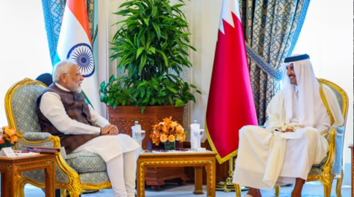PM thanks Qatari Emir forrelease of 8 jailed Indians - Vimarsana News