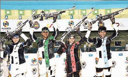 Rifle shooter Abhinav Shaw