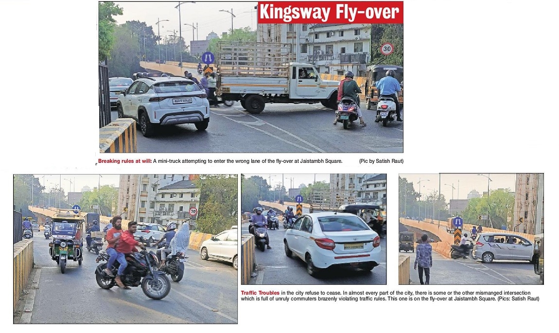 Kingsway Fly-over New epicentre of traffic chaos - Vimarsana News