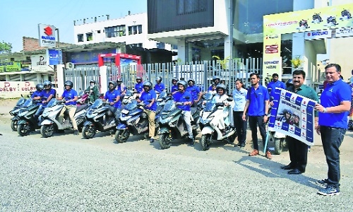Motonext Suzuki's Traffic Rules Awareness Rally - Vimarsana News
