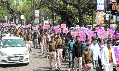 NEYU protests against 