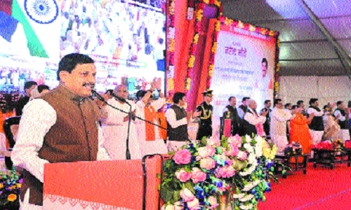 BJP double engine Govt 