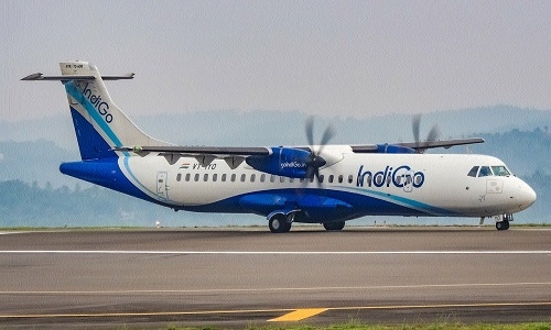 Indigo flight lands  back at Raipur