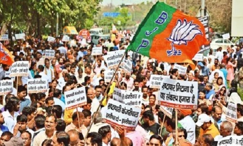 BJP demands Kejriwal’s resignation
