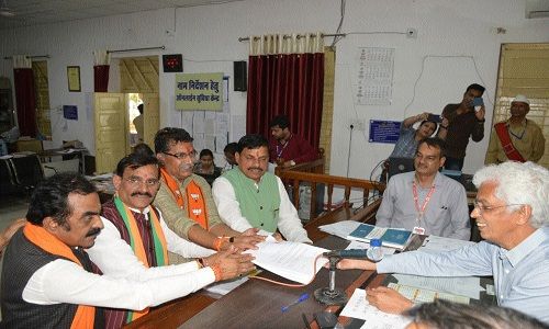 BJP’s Ashish Dubey files papers