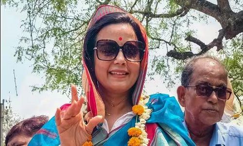 TMC’s Mahua Moitra skipsED summons,campaigns inWest Bengal