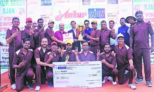 Lokmat retain cricket crown