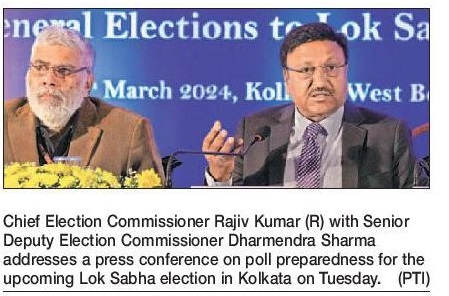 CHIEF Election Commissioner Rajiv Kumar 