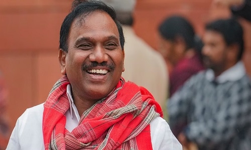 Row erupts over A Raja