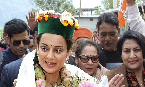 Can't threaten me, send me back as it is not your ancestor's estate: Kangana to HP Minister - Vimarsana News