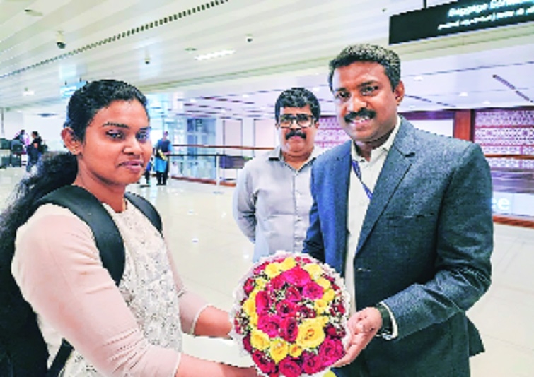 Woman from vessel seized