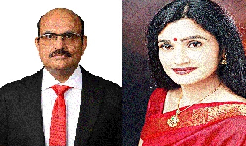 Aman Singh, his wife