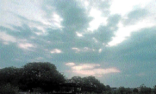 Cloudy skies, scattered showers in State - Vimarsana News