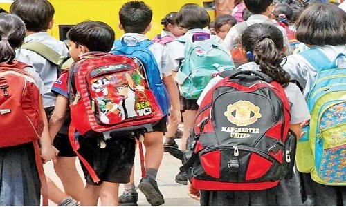 ‘Bag-less Day’ every week missing in city schools!