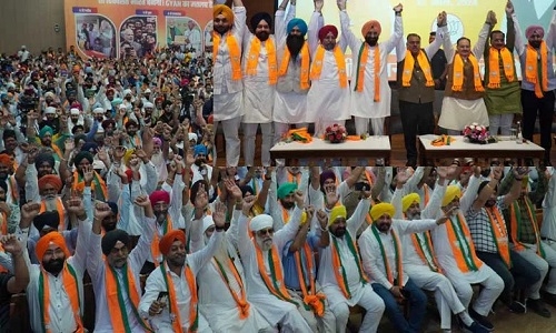 1,500 Sikhs join BJP ahead 