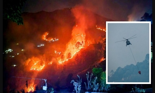 Uttarakhand forest fires