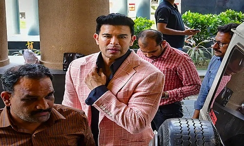 Actor Sahil Khan arrested