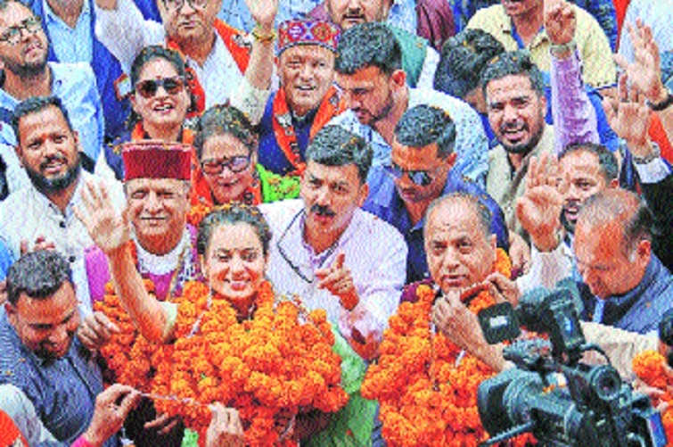 Prime Minister Modi an 'ansh' of Lords Ram and Vishnu: Kangana Ranaut - Vimarsana News