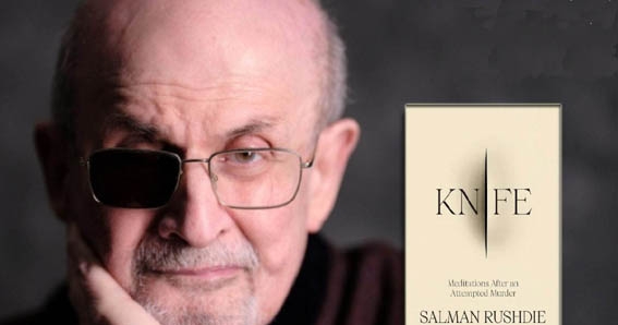 'Knife': Salman Rushdie's memoir about his stabbing to release on April 16 - Vimarsana News