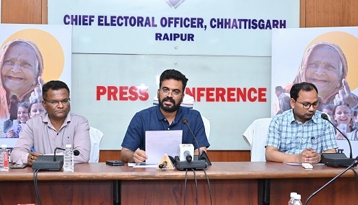 ECI to ethe availability of a minimum of 120% Ballot Units (BU) and ControlUnits (CU), and 130% Voter Verified Paper Audit Trail (VVPAT) ineach assembly constituency. The process for postal ballot votingwill commence on April 6 for service voters in the Bastar Lok Sabhaconstituency. Addition - Vimarsana News