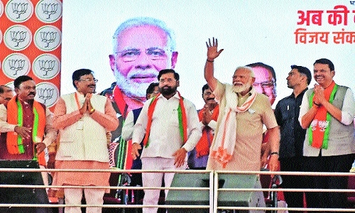 PM Modi kickstarts BJP’s LS poll campaign
