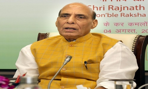 Idn Raj I.N.D.I.A. bloc constituents already fighting with each other: Rajnath ...