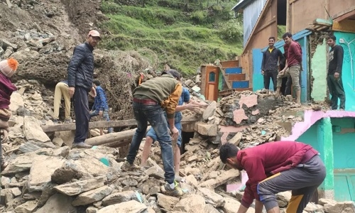 Three drown, 2 feared dead after landslides, heavy rains in Jammu - Vimarsana News