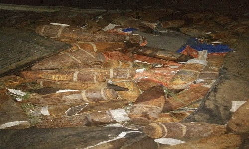 defence explosives at godown 