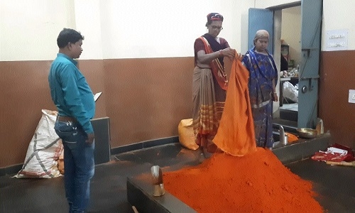 Surprise inspection of spices  industries