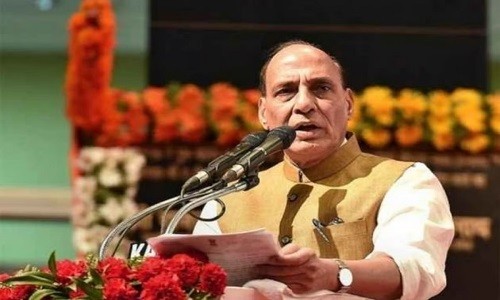 BJP Govt will never change Constitution nor end reservation, says Rajnath Singh
