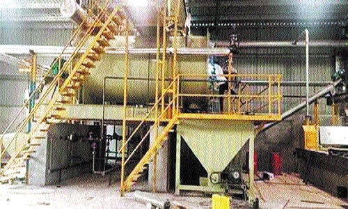 Rendering plant being