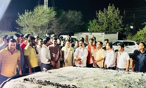 Dy CM Sharma inspects District Collectorate