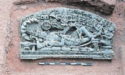 ASI unearths rare ancient Lord Vishnu