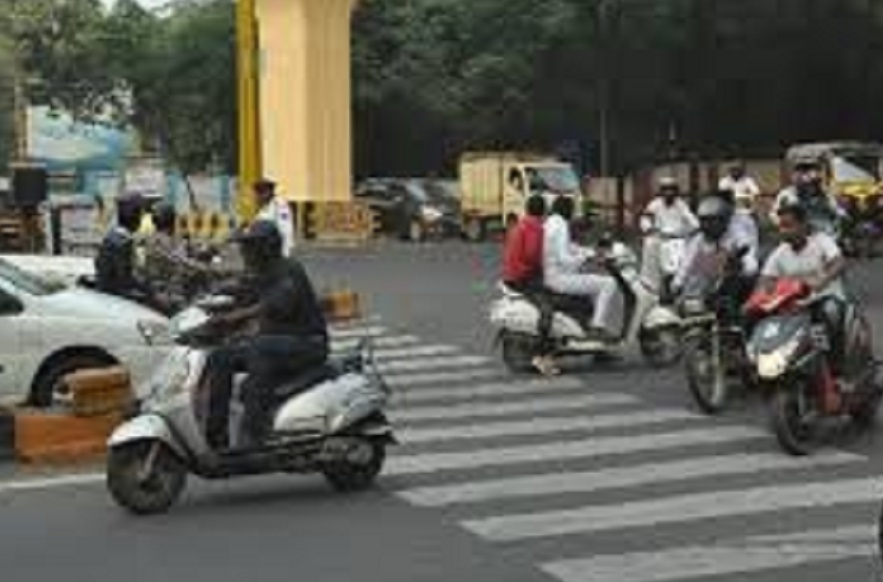traffic olice nagpur