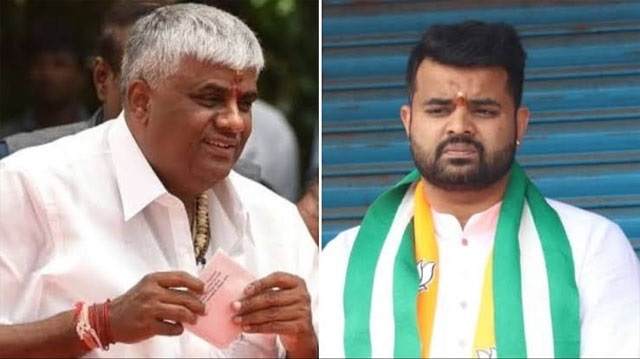 Prajwal Revannas father