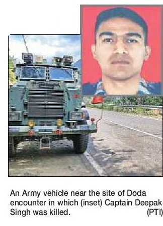 Army Captain DEEPAK SINGH 