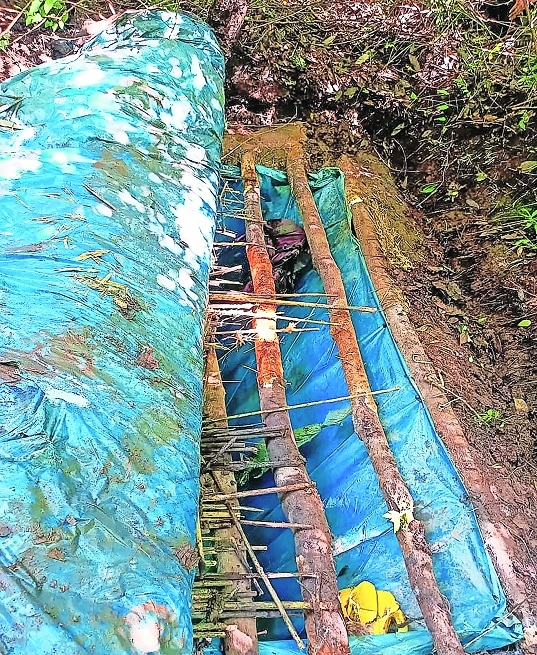 Underground terrorist hideout 