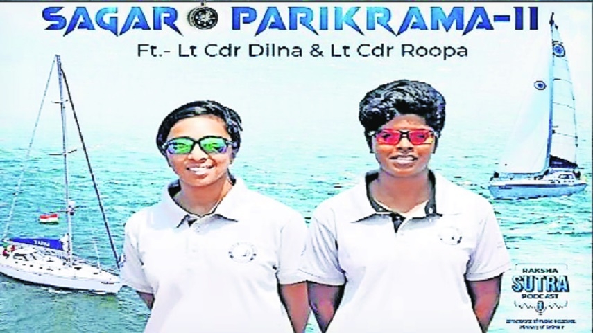 INSV Tarini had sailed out from Fremantle  Australia on November 24 