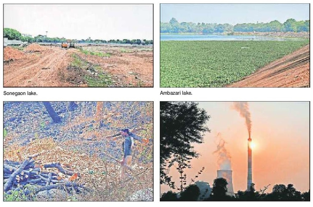 sonegaon lake ambazhari lake