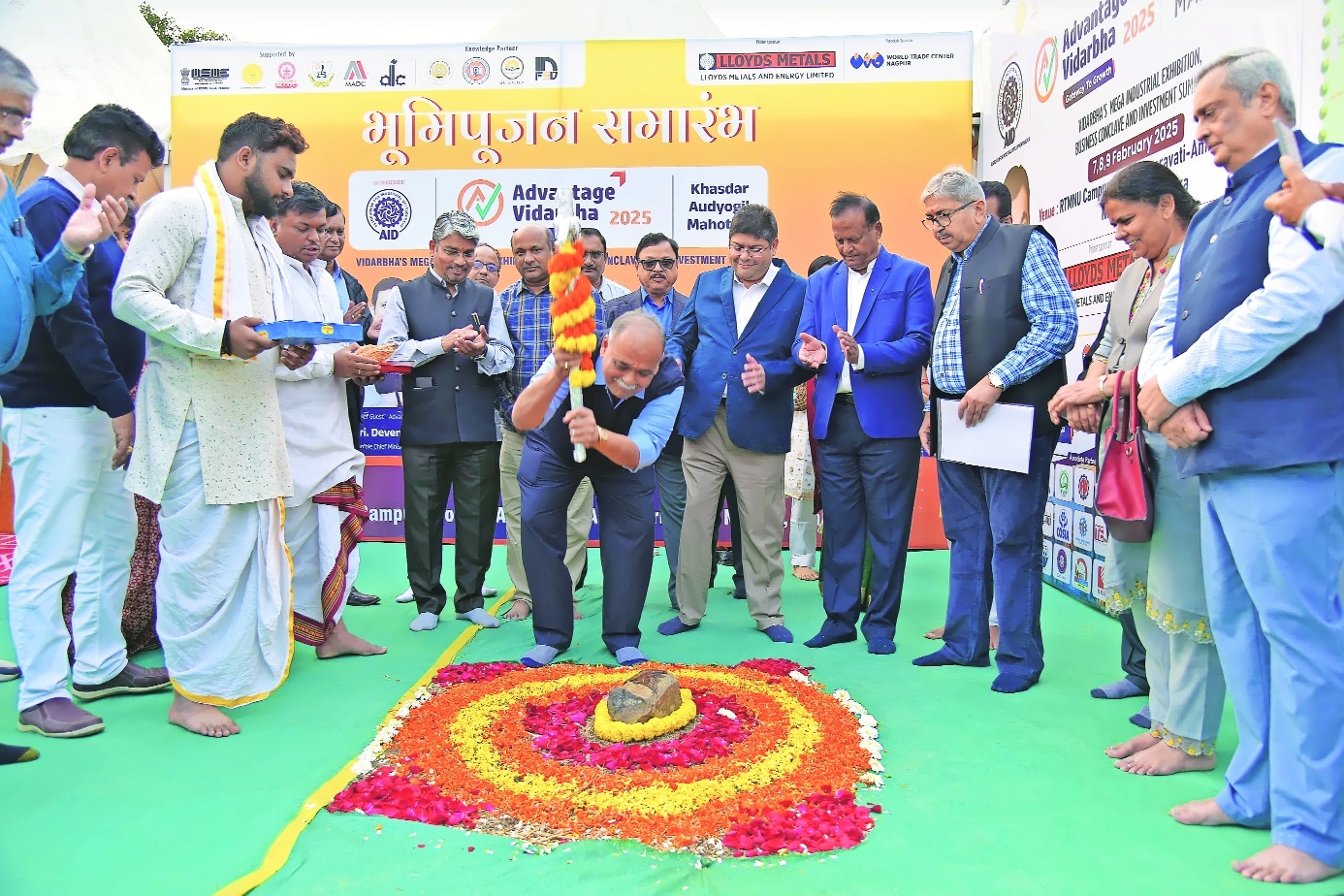 Vid needs mega industries Ajay Sancheti