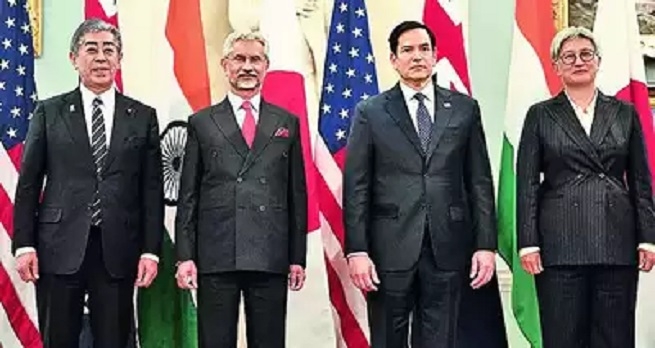 Quad Sends strong signal to China