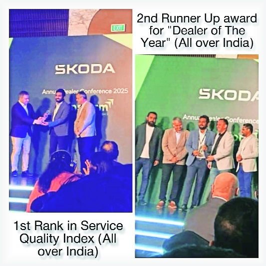Patni Skoda awarded Dealer of Year 2024