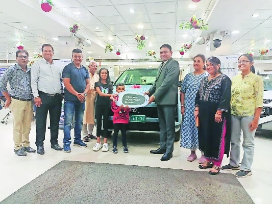 Eros Hyundai celebrates first 
