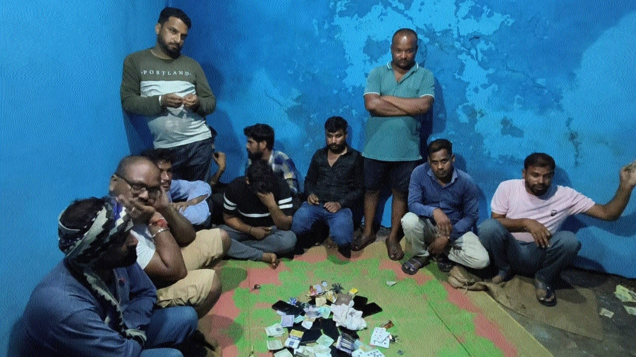 Gamblers arrested in joint raid by Karanjia and Gadasarai police